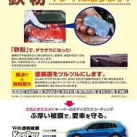 鉄粉除去で車ツルツル✨